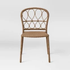 4pc Britanna Wicker Rattan Outdoor Patio Dining Chairs Arm Chairs Brown - Opalhouse™ -Opalhouse™ GUEST 09b2bf4d b9d4 43fe 95ca 3e1cd13448a9