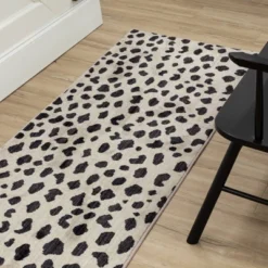 Daffodil Leopard Print Woven Rug - Threshold™ -Opalhouse™ GUEST 0efea80e 333d 4d53 ba99 3047838bb320