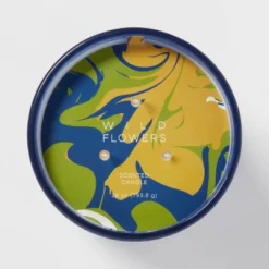 28oz Glass Wildflowers Candle Blue - Opalhouse™ -Opalhouse™ GUEST 10b97f8f e2e9 465e 9bb9 54d91fb01691