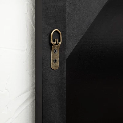 24" X 30" Wood And Brass Wall Mirror Blue - Opalhouse™ Designed With Jungalow™ 5 24" X 30" Wood And Brass Wall Mirror Blue - Opalhouse™ Designed With Jungalow™ - Image 3