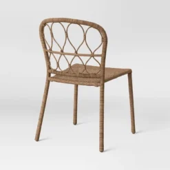 4pc Britanna Wicker Rattan Outdoor Patio Dining Chairs Arm Chairs Brown - Opalhouse™ -Opalhouse™ GUEST 13b97cb5 49f0 4bf2 bd04 5d39fffbb634