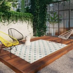 5' X 7' Quatrefoil Outdoor Rug Aqua - Opalhouse™ 7 5' X 7' Quatrefoil Outdoor Rug Aqua - Opalhouse™ -Opalhouse™ GUEST 1fa6f091 beb1 4fd7 b842 dadda40efd4a