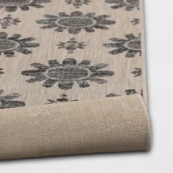 Dark Daisy Outdoor Rug Black - Opalhouse™ 8 Dark Daisy Outdoor Rug Black - Opalhouse™ -Opalhouse™ GUEST 2361835e c528 4e8b a801 5b5e7b52de57