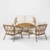 Britanna 4pc Patio Conversation Set - Natural - Opalhouse™ -Opalhouse™ GUEST 2e85c795 80d1 487e 9df2 5df7a8243dc9