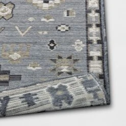 7'x10' Tapestry Rectangular Woven Outdoor Area Rug Gray - Opalhouse™ -Opalhouse™ GUEST 3d63a080 35c1 4b18 87d0 49bd82241939