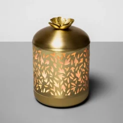 200ml Metal Flower Cutout Color-Changing Oil Diffuser Gold - Opalhouse™ -Opalhouse™ GUEST 431da1f7 ca99 4f74 9c6c 2443227cdad3