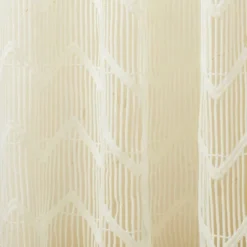 1pc 50"x84" Sheer Zig Zag Macrame Curtain Panel Cream - Opalhouse™ Designed With Jungalow™ -Opalhouse™ GUEST 453c4af7 309c 4148 8efd 84874224d2bb