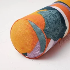 Oversized Bolster Jungalow Geo Print Decorative Throw Pillow - Opalhouse™ Designed With Jungalow™ -Opalhouse™ GUEST 5aa9be7d 8eb7 4ad5 8c89 d5effbd06856