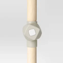 7.5'x7.5' Decorative Trim Scalloped Outdoor Market Umbrella Blue - Opalhouse™ Designed With Jungalow™ -Opalhouse™ GUEST 5e2481f7 3c2c 4690 b3cb fab28cd5ef30