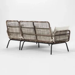 Latigo Patio Sectional Gray/Brown/Linen - Opalhouse™ -Opalhouse™ GUEST 5eae43d8 5c64 4cc3 9138 f7a903fdf2b9