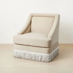 Alberhill Velvet Accent Chair With Fringe - Opalhouse™ Designed With Jungalow™ -Opalhouse™ GUEST 6a2c8665 b5eb 4e71 9163 3f7b29c4d6c7