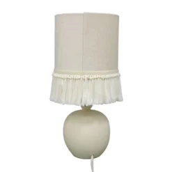 Small Table Lamp With Fringe Shade Off-White (Includes LED Light Bulb) - Opalhouse™ Designed With Jungalow™ -Opalhouse™ GUEST 6a5a28fb 40e2 4ccf aad5 699d151bc234
