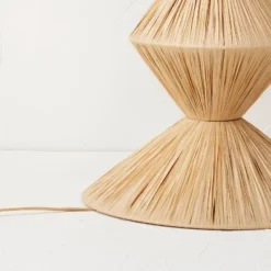 Faux Raffia Floor Lamp Brown (Includes LED Light Bulb) - Opalhouse™ Designed With Jungalow -Opalhouse™ GUEST 722eef02 bd1a 4345 bc17 2300537469fc