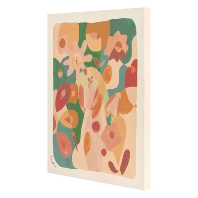 24" X 30" Floral Abstract Unframed Wall Canvas Green - Opalhouse™ Designed With Jungalow™ 7 24" X 30" Floral Abstract Unframed Wall Canvas Green - Opalhouse™ Designed With Jungalow™ - Image 5