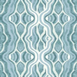 7.5'x7.5' Decorative Trim Scalloped Outdoor Market Umbrella Blue - Opalhouse™ Designed With Jungalow™ -Opalhouse™ GUEST 778d769b 0a3f 4948 9dbe 86956332b357