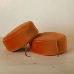 Olivia Round Pouf Rust - Opalhouse™ Designed With Jungalow™ -Opalhouse™ GUEST 82af329b 8f41 4a0d 911f baedd52777c2