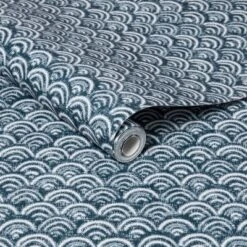 Rainbow Scallops Peel & Stick Wallpaper Blue/White - Opalhouse™: Removable, Temporary, Vinyl, Kitchen Decor -Opalhouse™ GUEST 8c5b1176 50f0 42b5 bbf1 0f0112ec1444