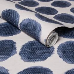Textile Dot Peel & Stick Wallpaper Blue - Opalhouse™: Removable, Repositionable, Stain-Resistant, Washable Vinyl 9 Textile Dot Peel & Stick Wallpaper Blue - Opalhouse™: Removable, Repositionable, Stain-Resistant, Washable Vinyl -Opalhouse™ GUEST 96ce5418 5636 4f76 a3c6 de9eead5c16a