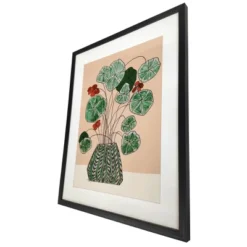 (Set Of 3) 9" X 18"/14" X 14"/16" X 20" Floral Mixed Size Frames Black - Opalhouse™ Designed With Jungalow™ -Opalhouse™ GUEST 9b7806e0 dc94 4948 8359 b4fdef66eaaa