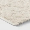 Textured Diamond Shag Bath Rug Cream - Opalhouse™ -Opalhouse™ GUEST af8db595 290c 4a45 8750 81322df3f29b