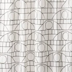 1pc Light Filtering Embroidery Bridges Window Curtain Panel White - Opalhouse™ Designed With Jungalow™ -Opalhouse™ GUEST b1fb6aa6 e52e 4ee2 b60f dd7306877e08