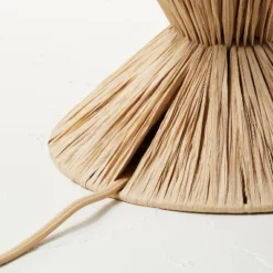 Faux Raffia Table Lamp Brown (Includes LED Light Bulb) - Opalhouse™ Designed With Jungalow™ -Opalhouse™ GUEST b49749e7 ae6e 4925 931c 3149c35fba4d