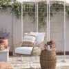 Southport 6' 3 Panel Decorative Patio Screen - Opalhouse™ -Opalhouse™ GUEST b7b269eb 5e93 4e43 ace4 4492defc8262