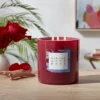 28oz Glass Sandalwood Rose Candle Burgundy - Opalhouse™ -Opalhouse™ GUEST c434c36f 9024 4a6b a515 9b2129a653a9