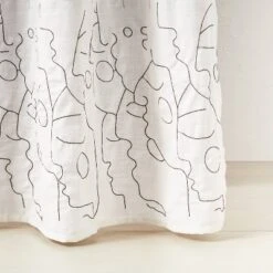 In This Together Shower Curtain White - Opalhouse™ Designed With Jungalow™ 7 In This Together Shower Curtain White - Opalhouse™ Designed With Jungalow™ -Opalhouse™ GUEST d2a7877a d4db 4b9e ad97 8fecab59e560