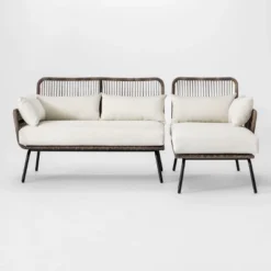 Latigo Patio Sectional Gray/Brown/Linen - Opalhouse™ -Opalhouse™ GUEST d4b1765d 3cc1 40d8 be28 d2caf30cb830