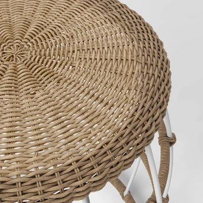 Southport 3pc Motion Patio Chat Set With Metal Legs - Natural/White - Opalhouse™ 9 Southport 3pc Motion Patio Chat Set With Metal Legs - Natural/White - Opalhouse™ - Image 7